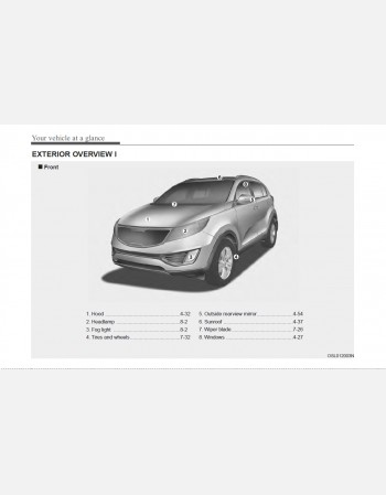 kia sportage 2016 owners manual